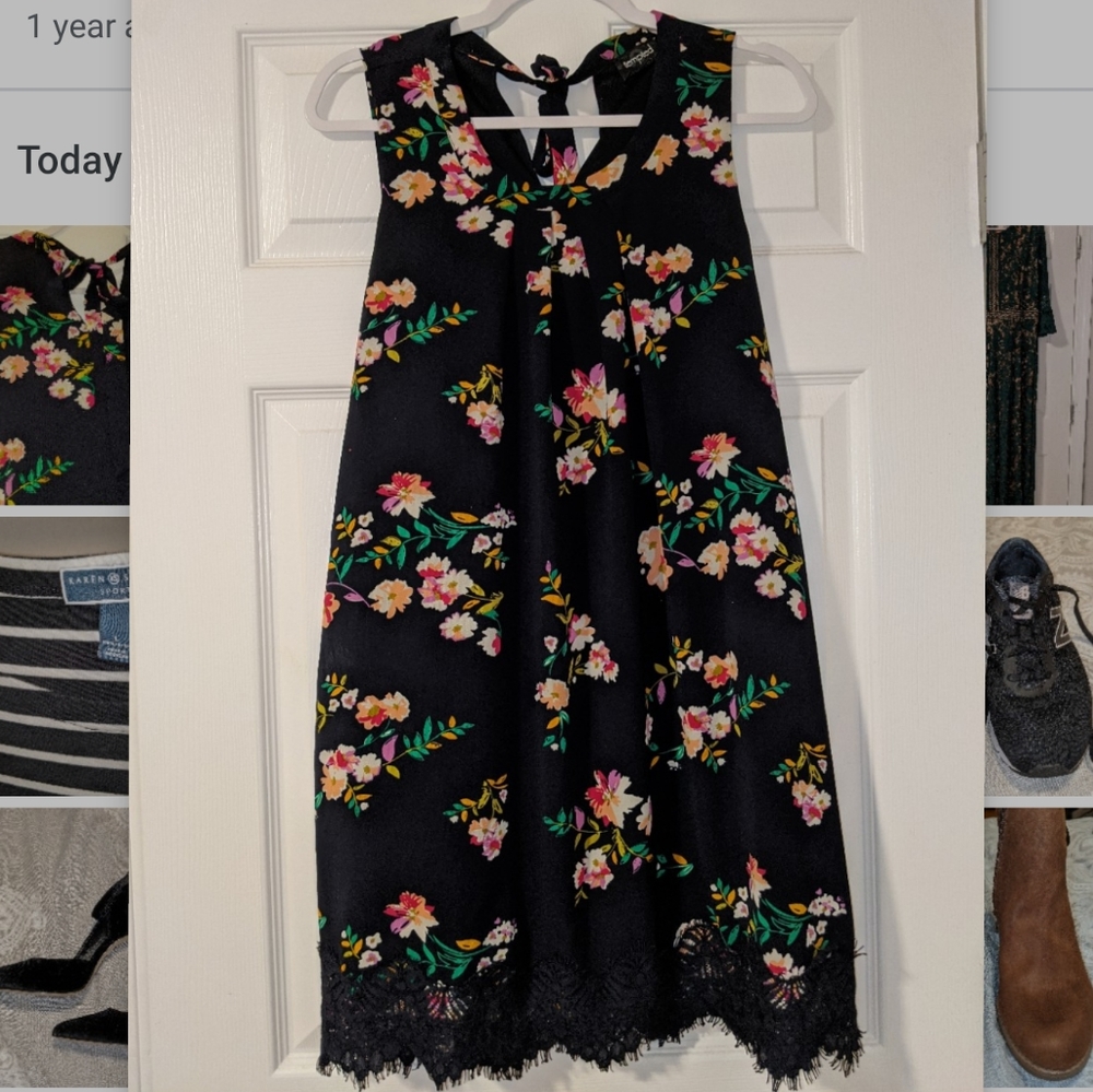Floral sleeveless dress